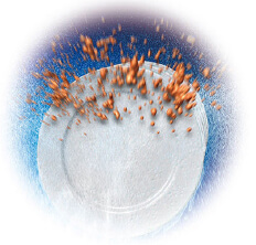 「Ｗ除菌」で衛生的