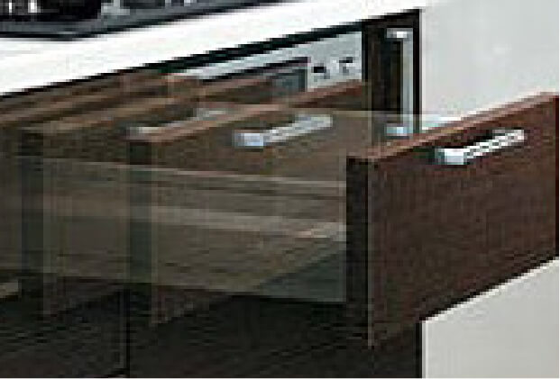 ソフトクローズレール仕様